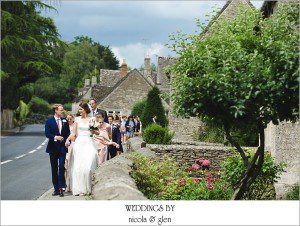 Barnsley House Wedding Photo