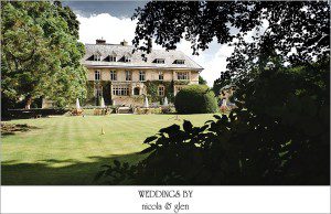 Lower Slaughter Manor Wedding Photo