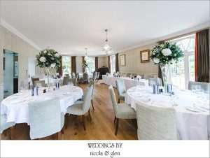Lower Slaughter Manor Wedding Photo