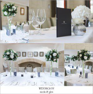 Lower Slaughter Manor Wedding Photo