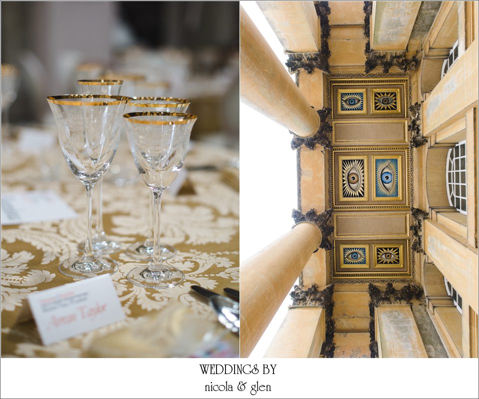 Great Hall Blenheim Palace Wedding Photo