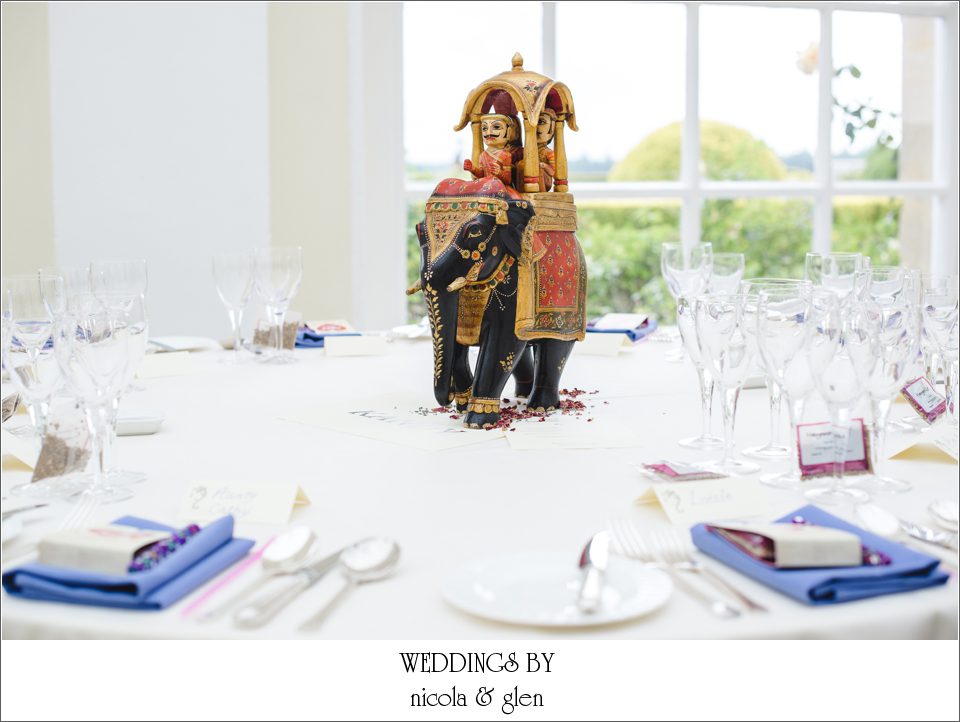 Asian Inspired Blenheim Palace Wedding Photo