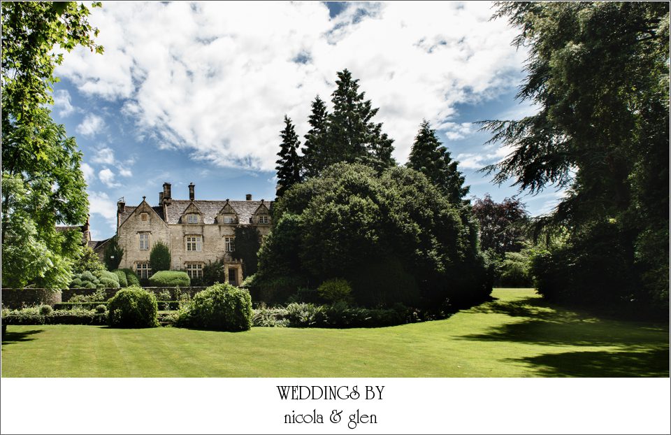 Barnsley House Wedding Photo