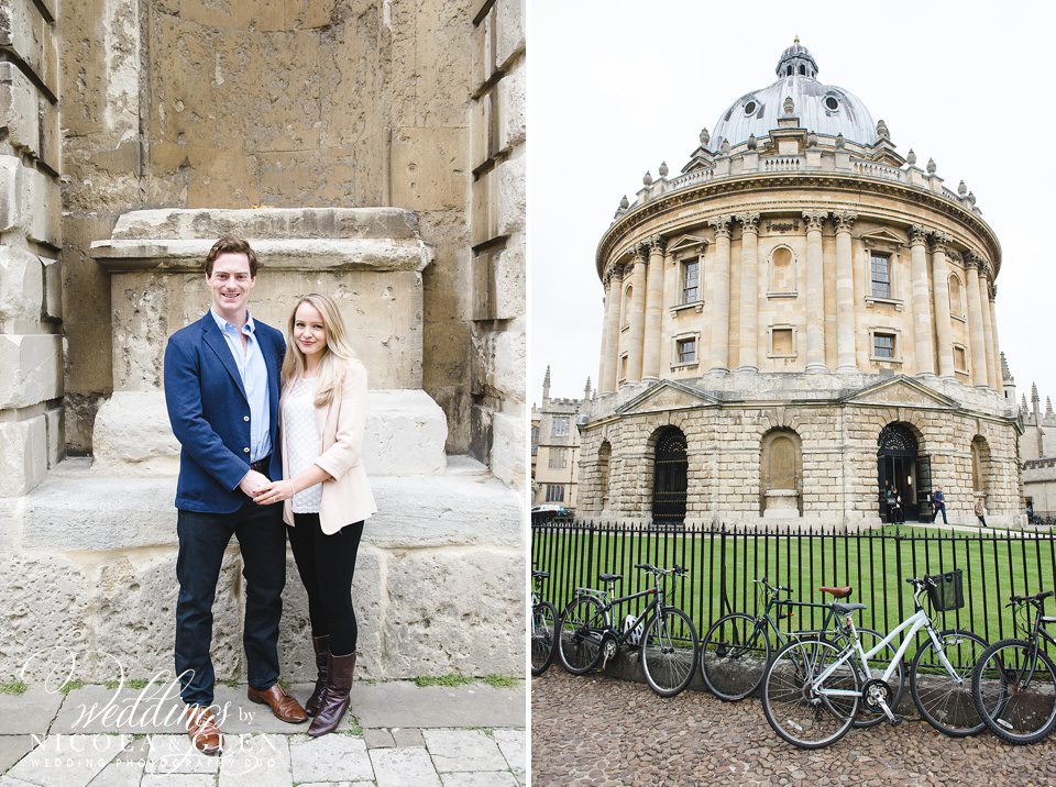 Oxford City Engagement Session Photo