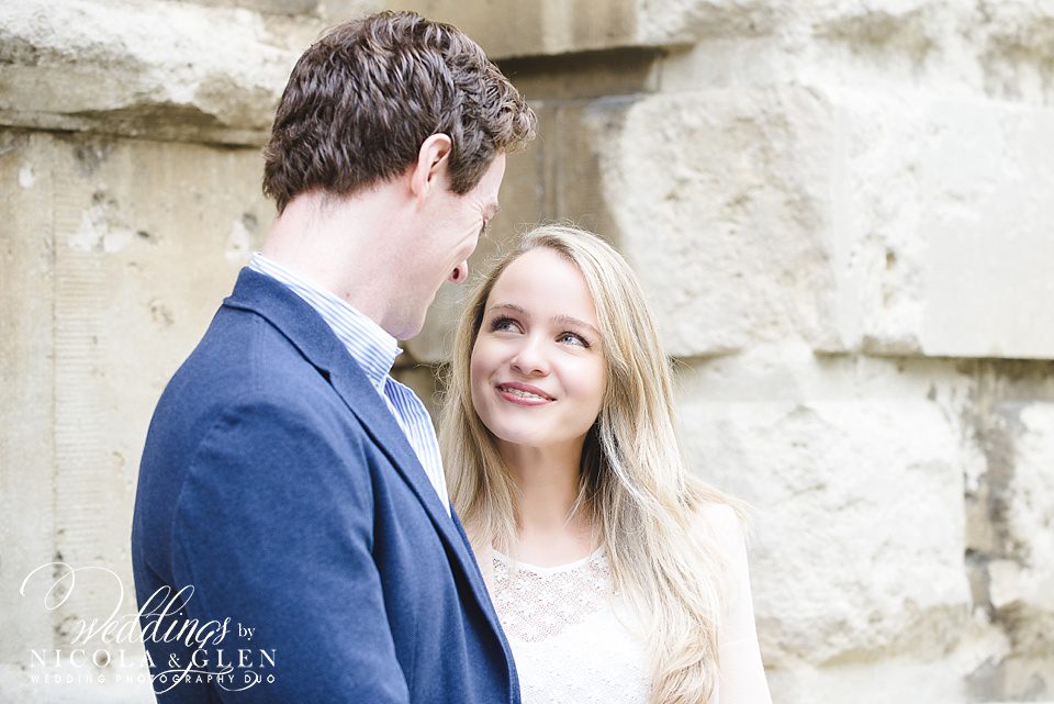 Oxford City Engagement Session Photo