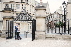 Oxford City Engagement Photo