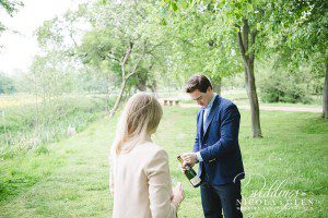 Oxford City Engagement Photo
