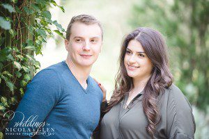 Blenheim Palace Engagement Session Photo