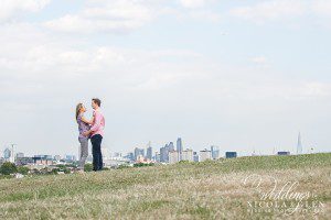 Primrose Hill London Engagement Session Photo