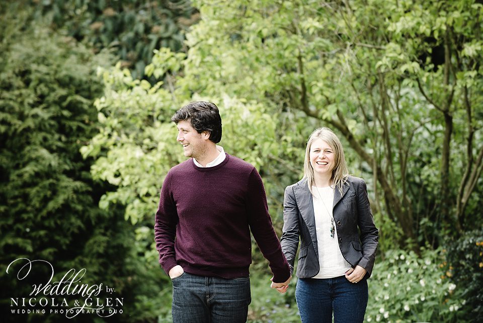 Cotswold Countryside Engagement Session Photo