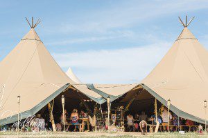 Cotswold Festival Wedding Photo