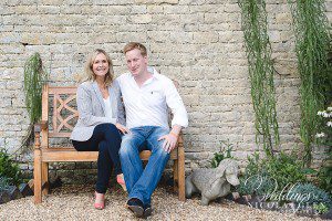 Lower Slaughter Manor Engagement Session Photo