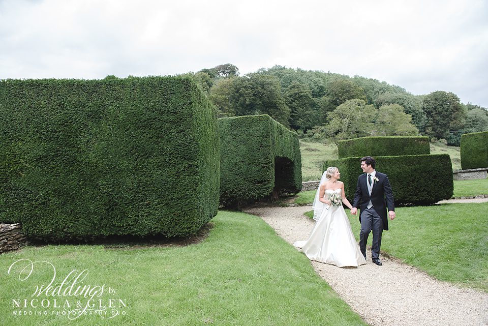 Exclusive Use Calcot Manor Wedding Photo