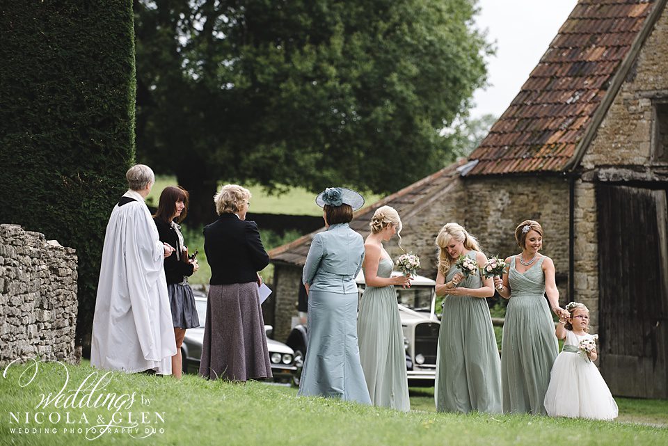 Exclusive Use Calcot Manor Wedding Photo