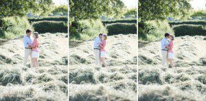 English Farm Engagement Session Photo