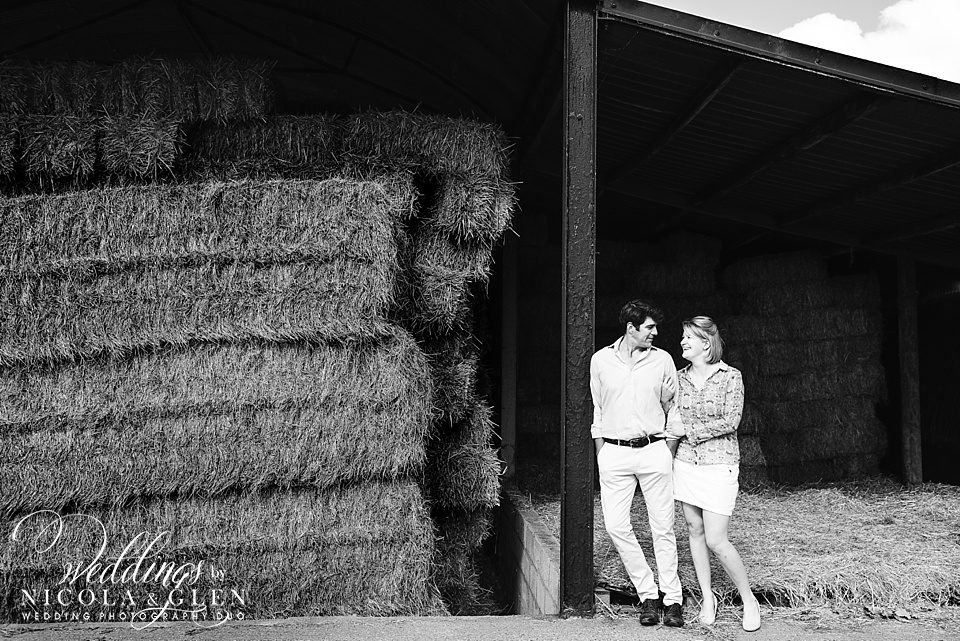 English Farm Engagement Session Photo