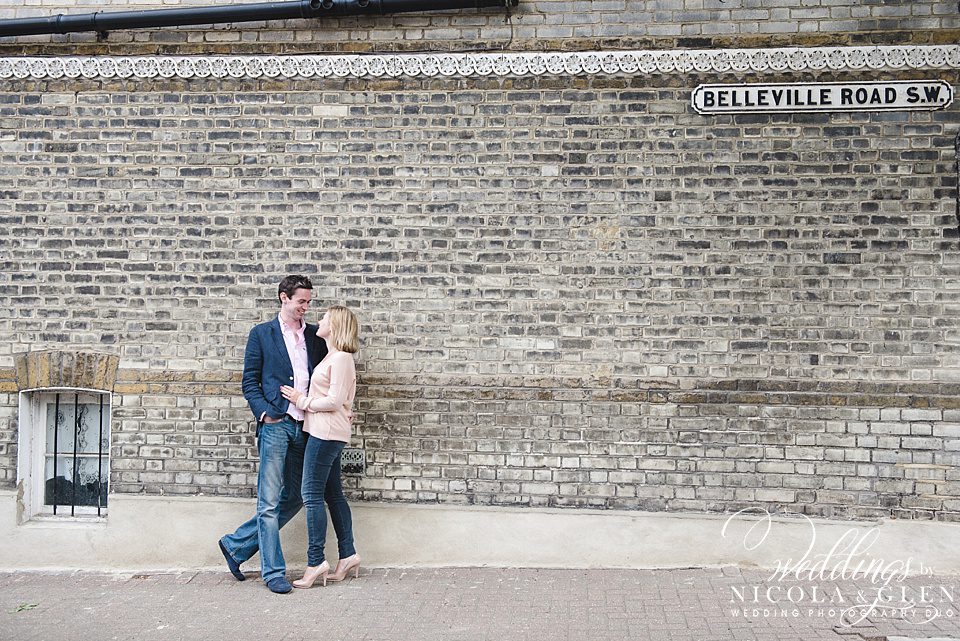 Northcote Road London Engagement Session Photo