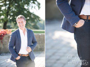 Blenheim Palace Engagement Session Photo