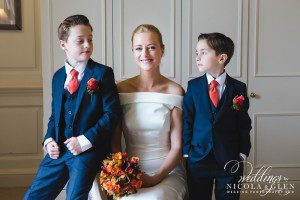 Lower Slaughter Manor Autumn Autumn Wedding Photo