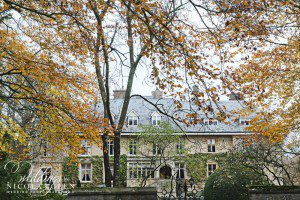Lower Slaughter Manor Autumn Autumn Wedding Photo