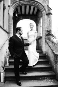 Lower Slaughter Manor Autumn Autumn Wedding Photo