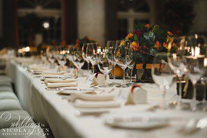 Lower Slaughter Manor Autumn Autumn Wedding Photo