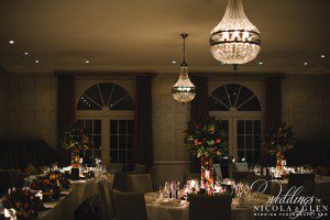 Lower Slaughter Manor Autumn Autumn Wedding Photo