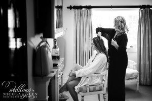 Slaughters Country Inn Wedding Photo