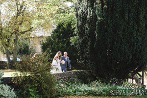 Slaughters Country Inn Wedding Photo