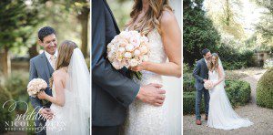 Slaughters Country Inn Wedding Photo