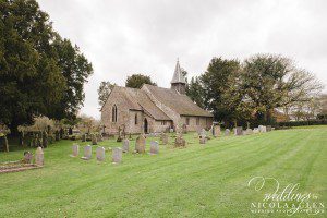 Cotswold Farm Winter Wedding Photo