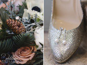 Barnsley House Winter Wedding Photo