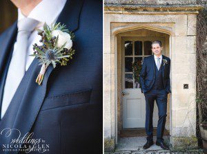 Barnsley House Winter Wedding Photo