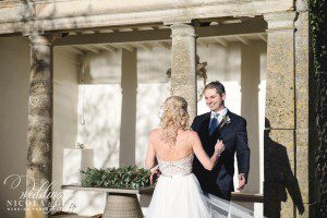 Barnsley House Winter Wedding Photo