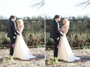 Barnsley House Winter Wedding Photo