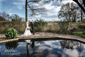 Barnsley House Winter Wedding Photo