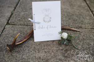 Barnsley House Winter Wedding Photo