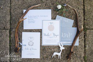 Barnsley House Winter Wedding Photo