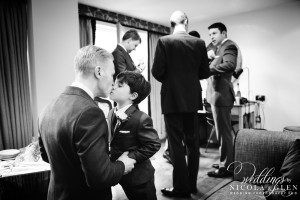 Calcot Manor Winter Wedding Photo