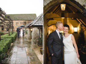 Calcot Manor Winter Wedding Photo