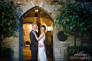 Calcot Manor Winter Wedding Photo