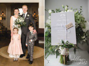 Calcot Manor Winter Wedding Photo