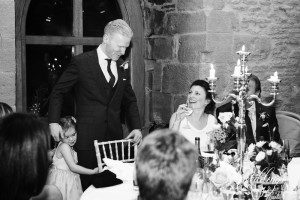 Calcot Manor Winter Wedding Photo