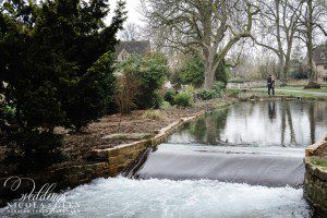 Lower Slaughter Winter Engagement Session Photo