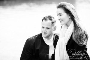 Winter Oxford Engagement Session Photo