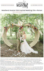 Tipi Wedding Cotswolds Photo