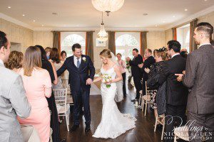 The Slaughters Manor House Wedding Photo