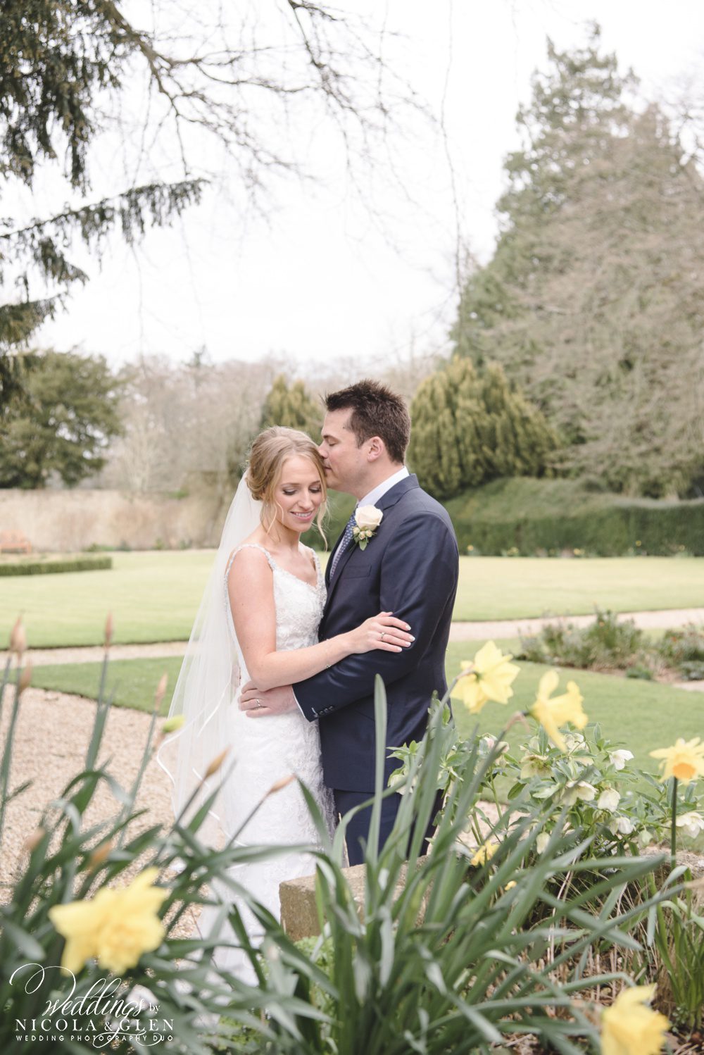 The Slaughters Manor House Wedding Photo