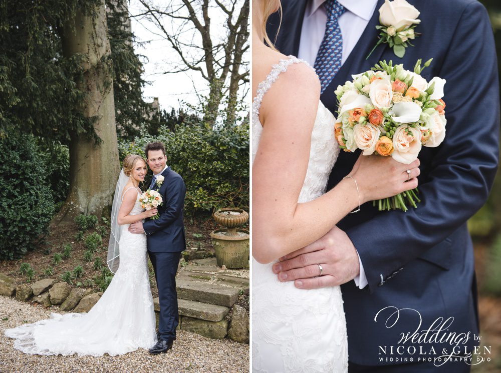 The Slaughters Manor House Wedding Photo