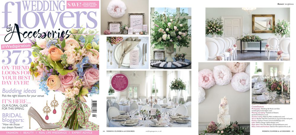Morden Hall Wedding Inspiration in Wedding Flowers & Accessories Magazine